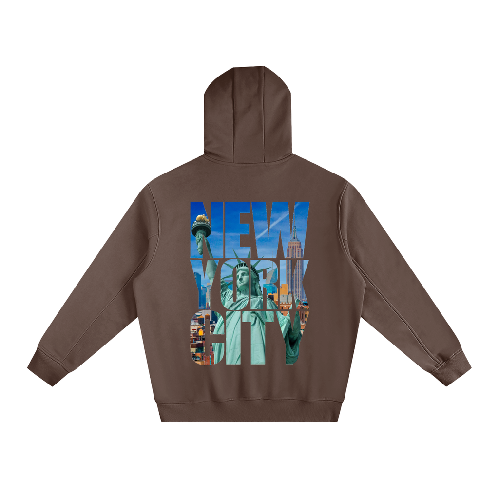 Fleeced High Neck Hoodie