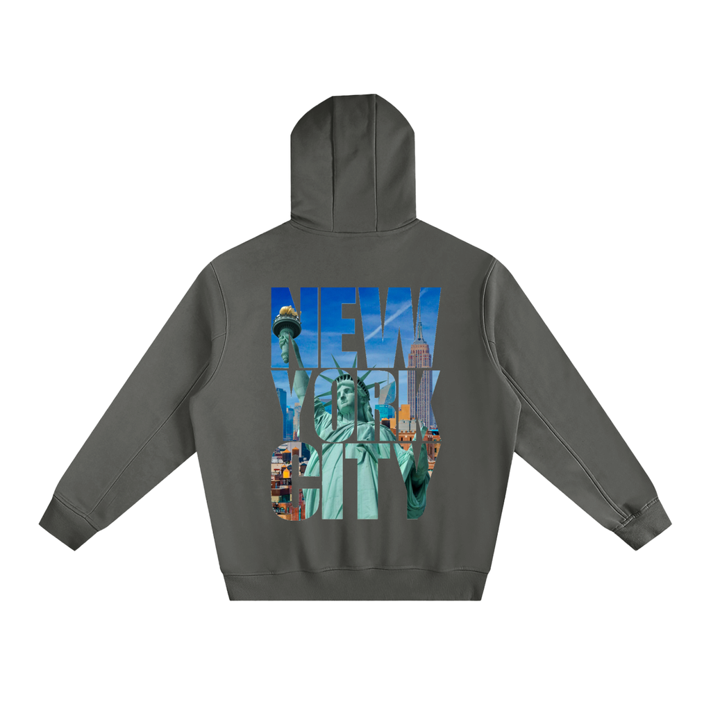 Fleeced High Neck Hoodie