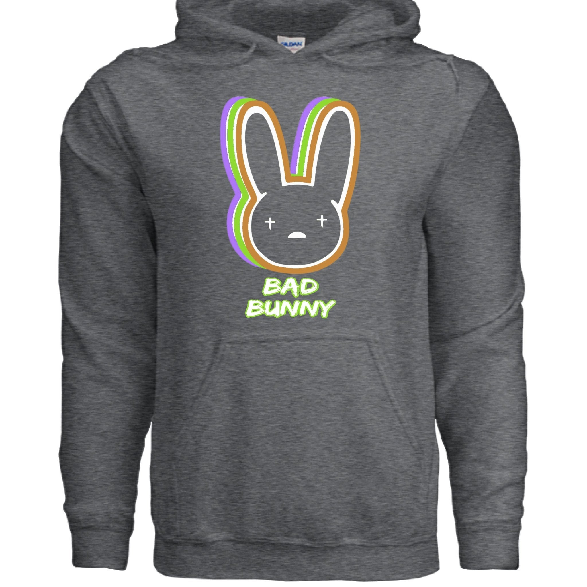 BAD BUNNY COLORFUL LOGO HOODIE - One Spot Deals