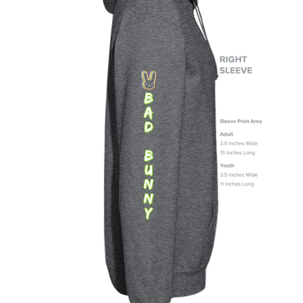 BAD BUNNY COLORFUL LOGO HOODIE - One Spot Deals