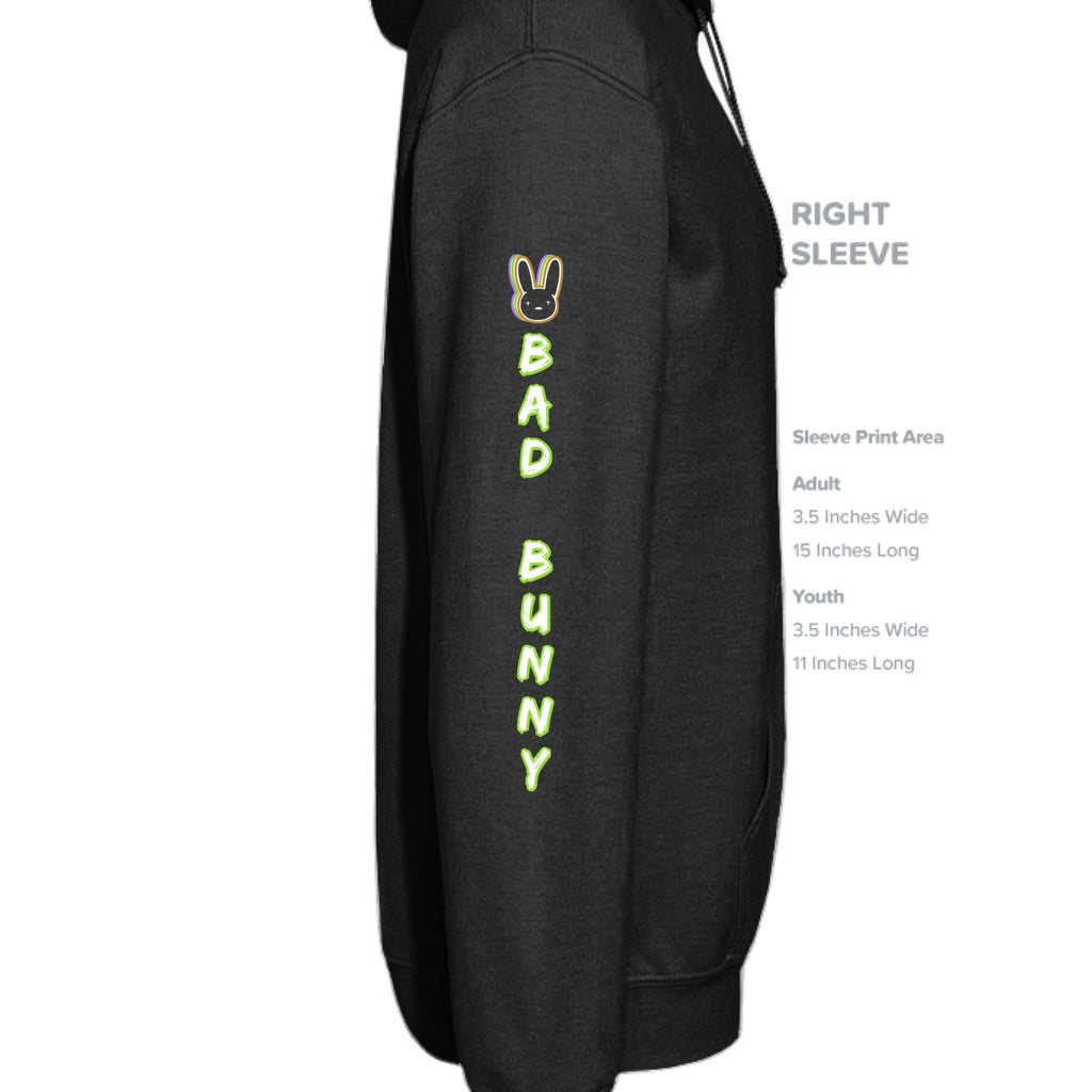 BAD BUNNY COLORFUL LOGO HOODIE - One Spot Deals