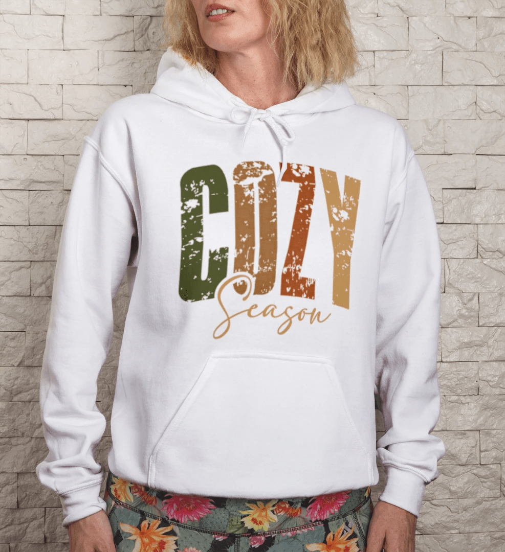COZY FALL PRINT HOODIE - One Spot Deals