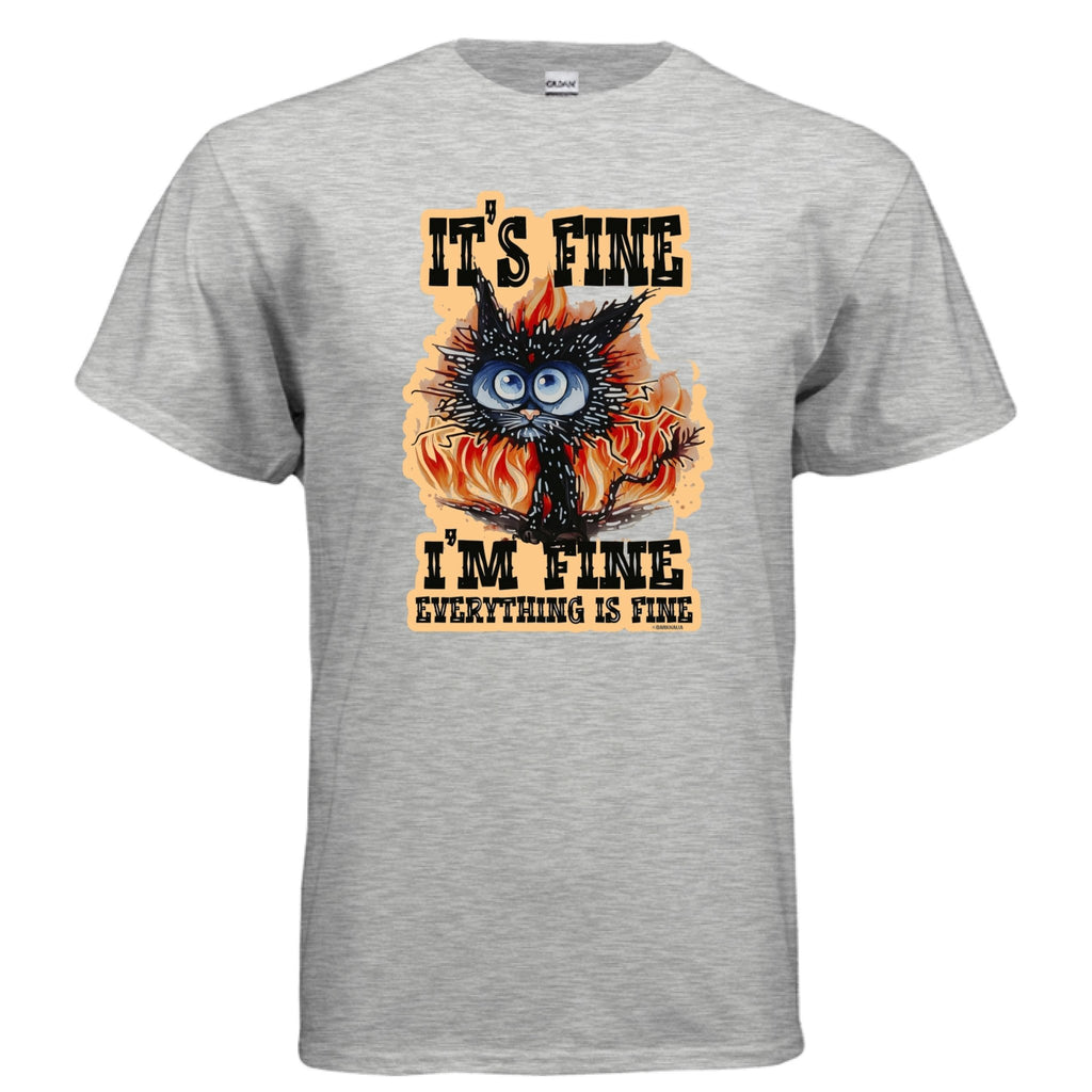 Everything is fine Cat - One Spot Deals