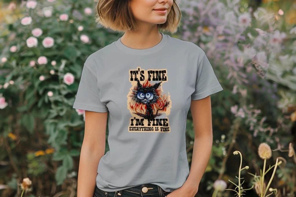 Everything is fine Cat - One Spot Deals