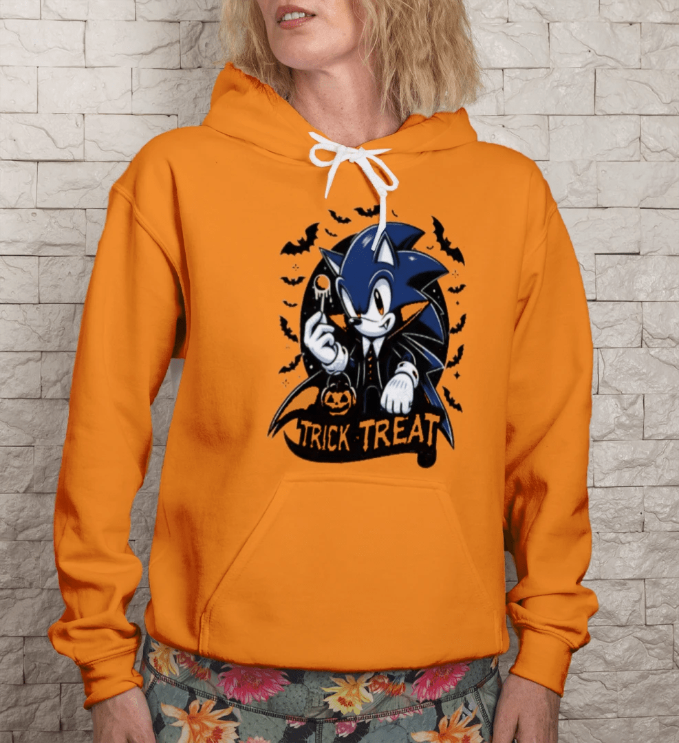 HALLOWEEN SONIC HOODIE - One Spot Deals