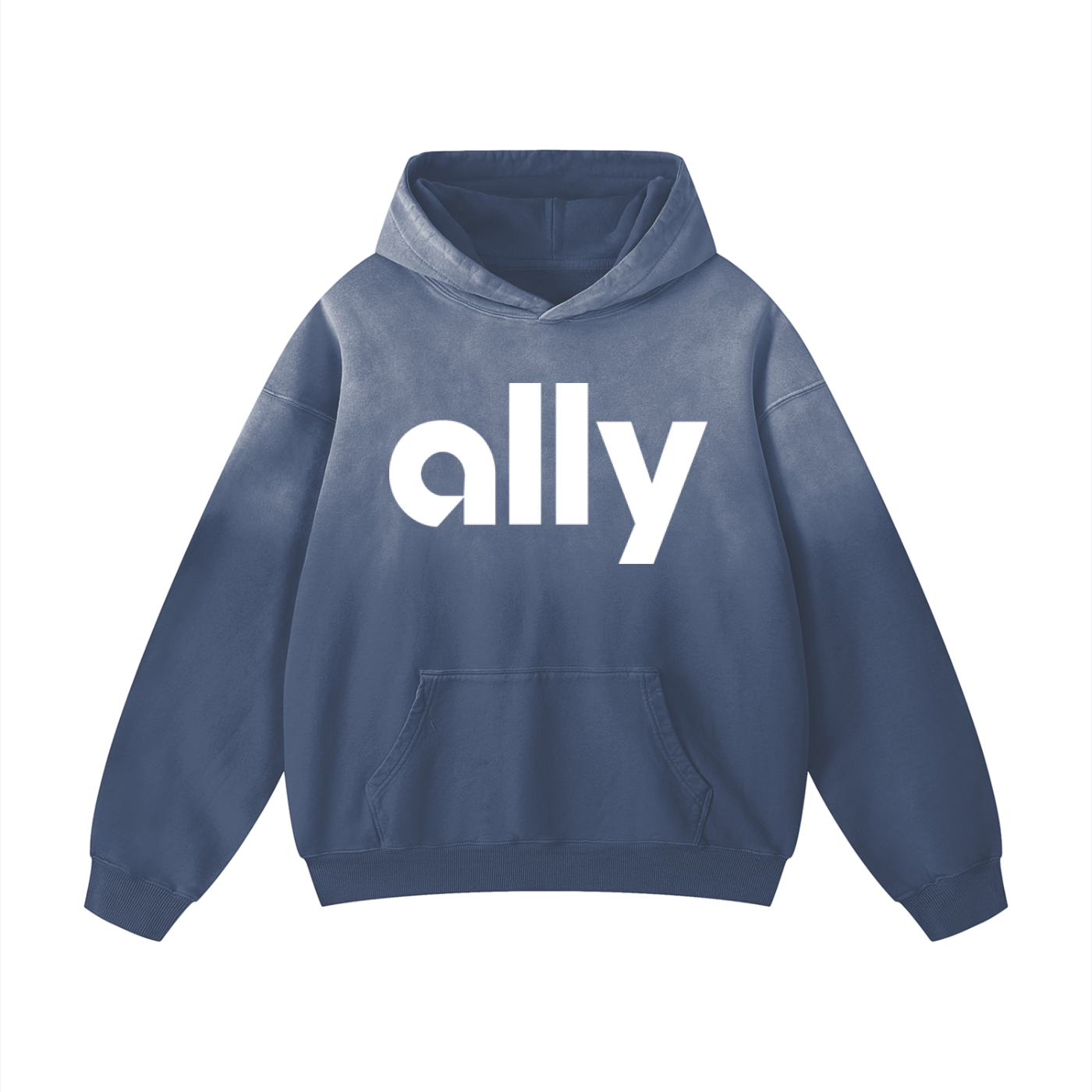 Heavyweight Sunfade Oversized Hoodie - One Spot Deals