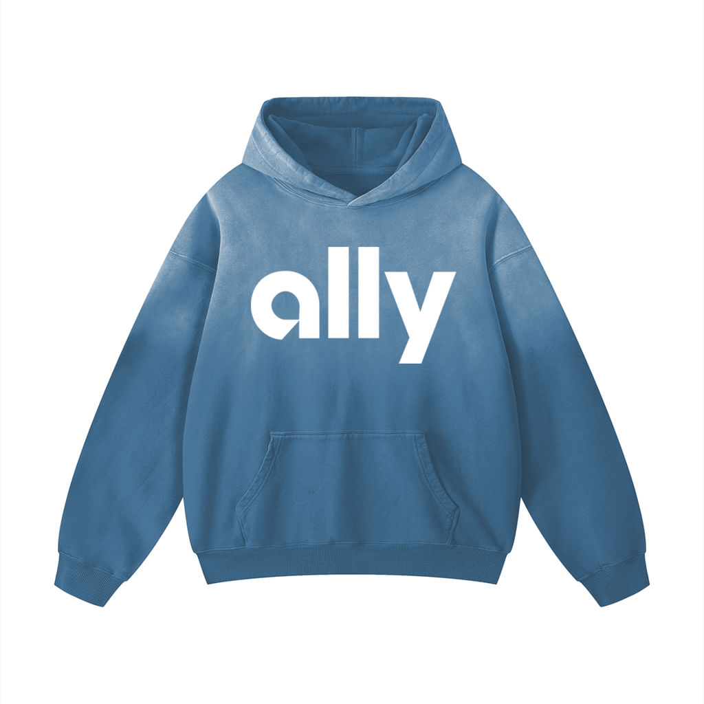 Heavyweight Sunfade Oversized Hoodie - One Spot Deals