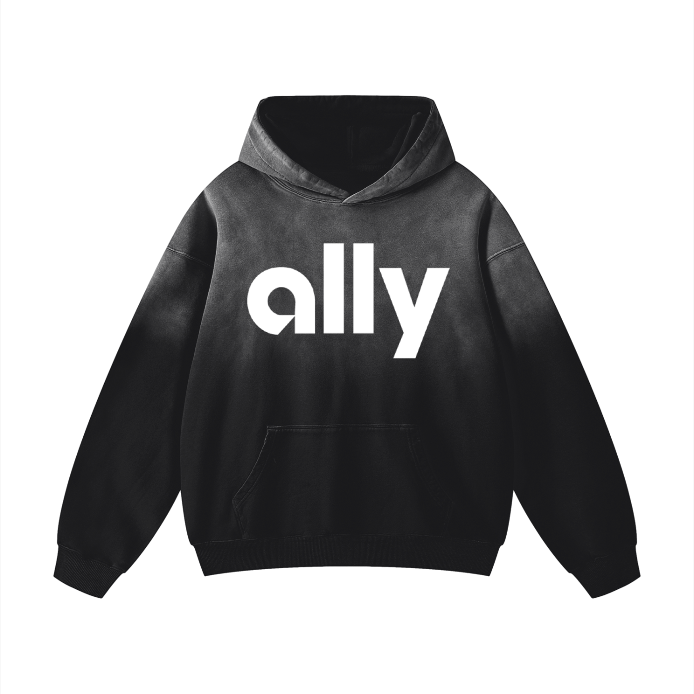 Heavyweight Sunfade Oversized Hoodie - One Spot Deals