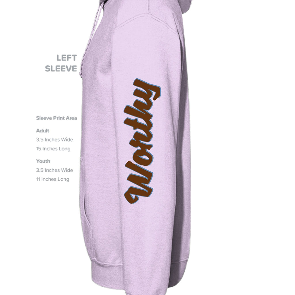 I'M WORTHY WOMENS HOODIE - One Spot Deals