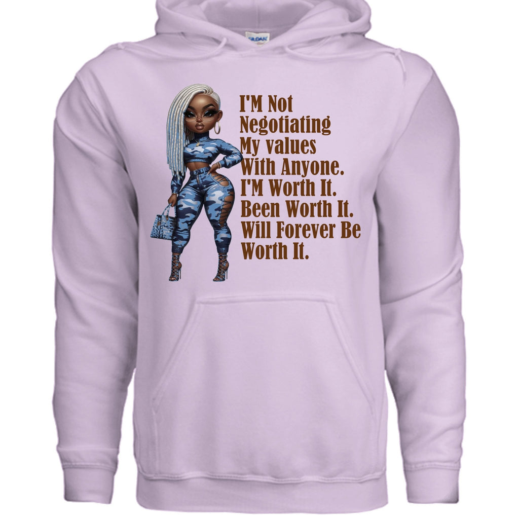 I'M WORTHY WOMENS HOODIE - One Spot Deals