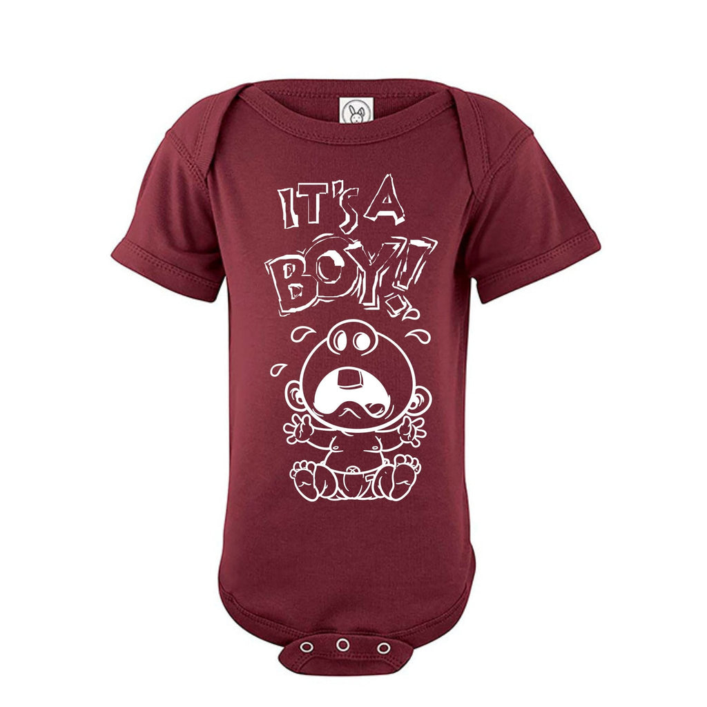 ITS A BOY ONESIE WHITE - One Spot Deals
