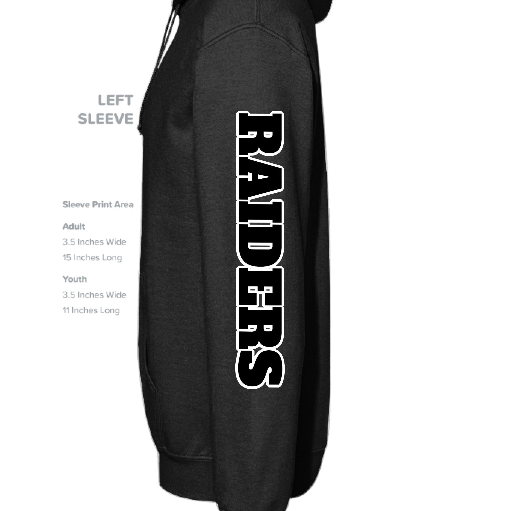 LA RAIDERS LOGO HOODIE - One Spot Deals