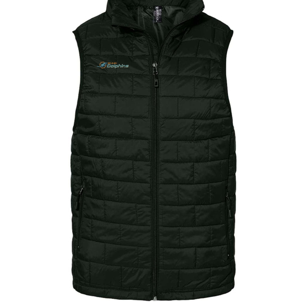 MIAMI DOLPHINS PUFFER VEST - One Spot Deals