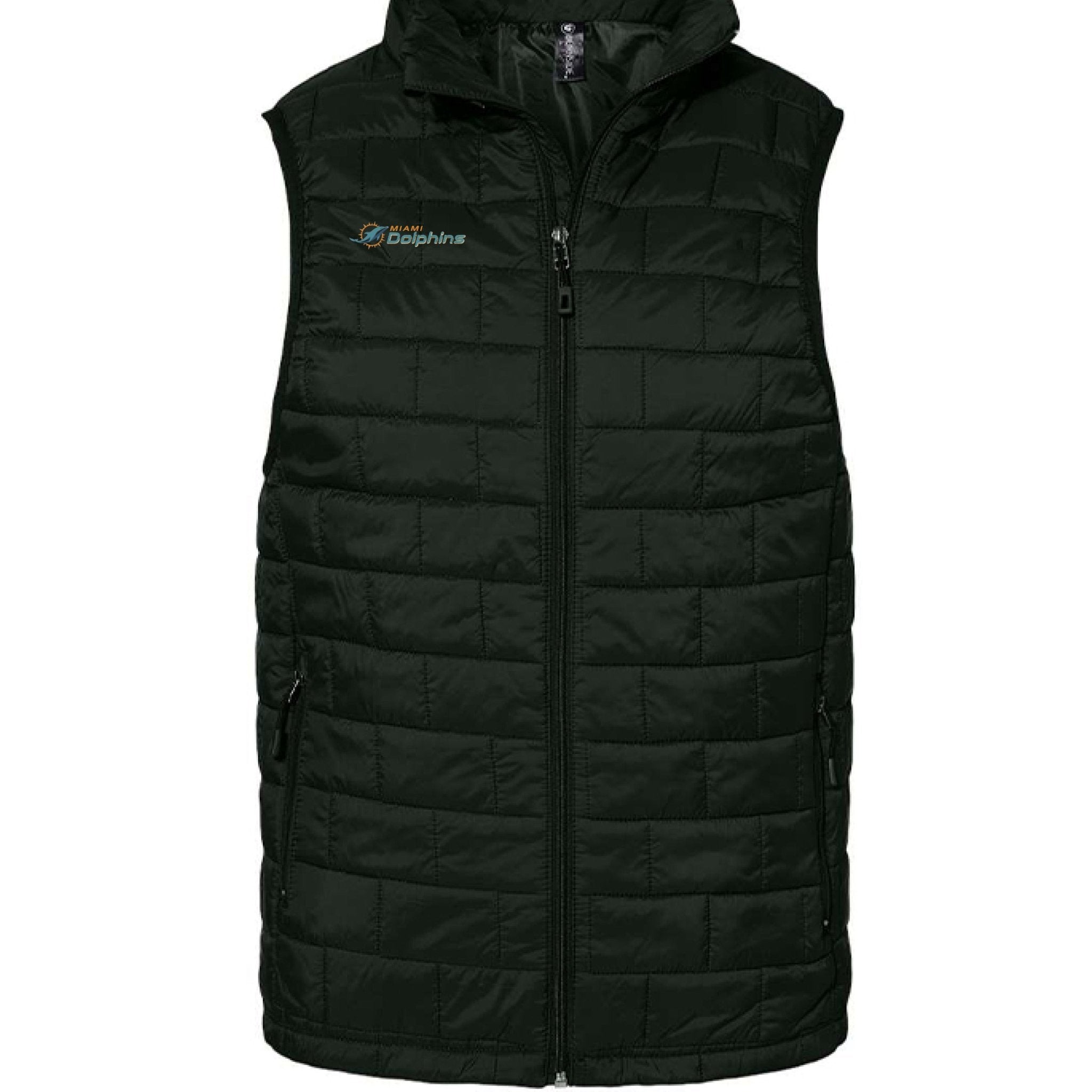 MIAMI DOLPHINS PUFFER VEST - One Spot Deals