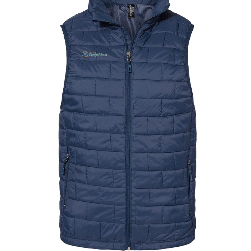 MIAMI DOLPHINS PUFFER VEST - One Spot Deals