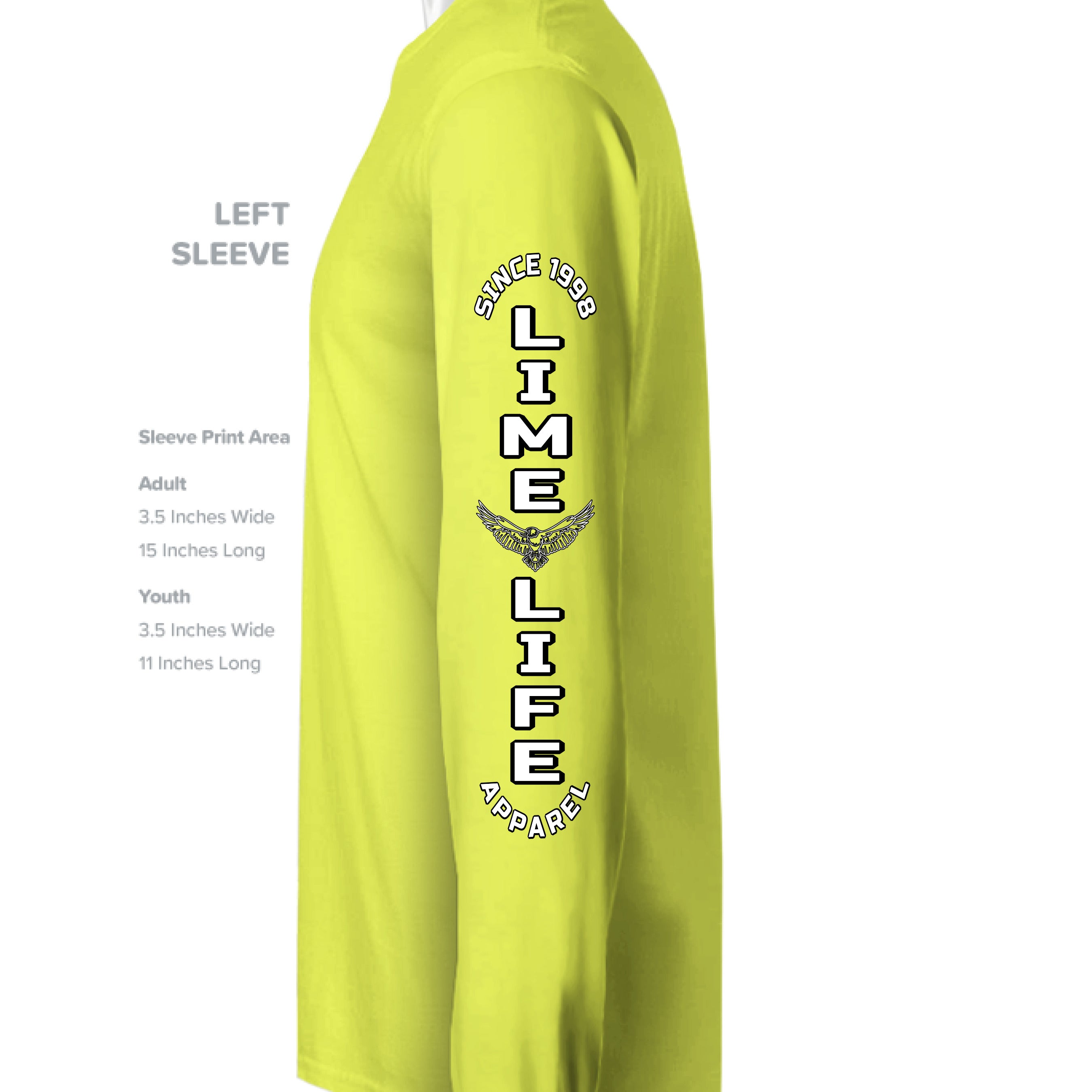 SAFETY GREEN - SLEEVE_LEFT