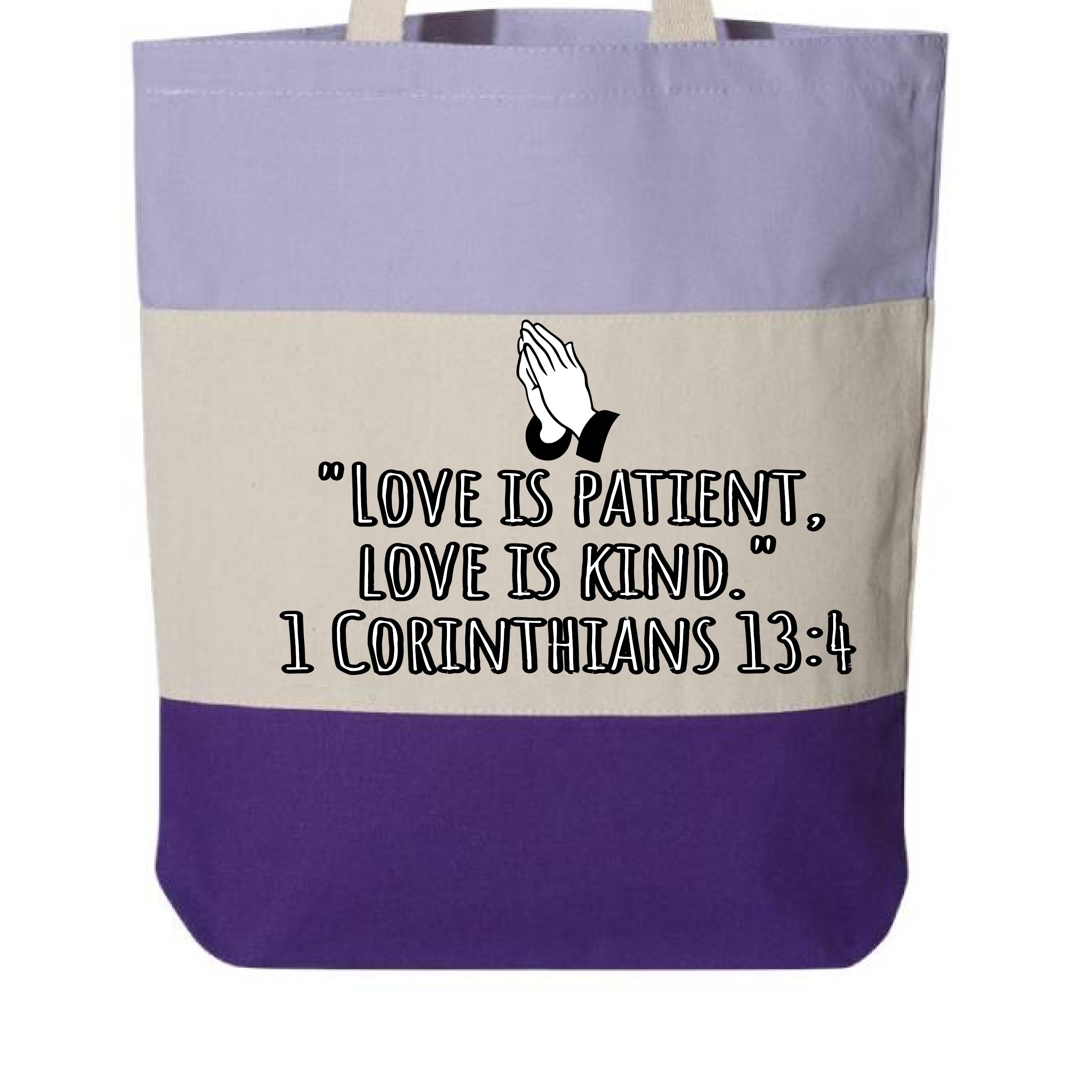 Purple/ Natural/ Lavender - BACK