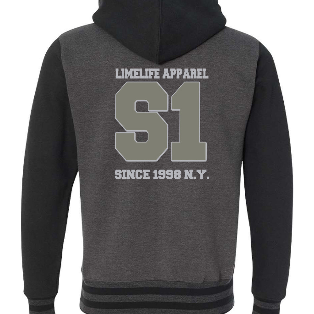 Charcoal Heather/ Black - BACK