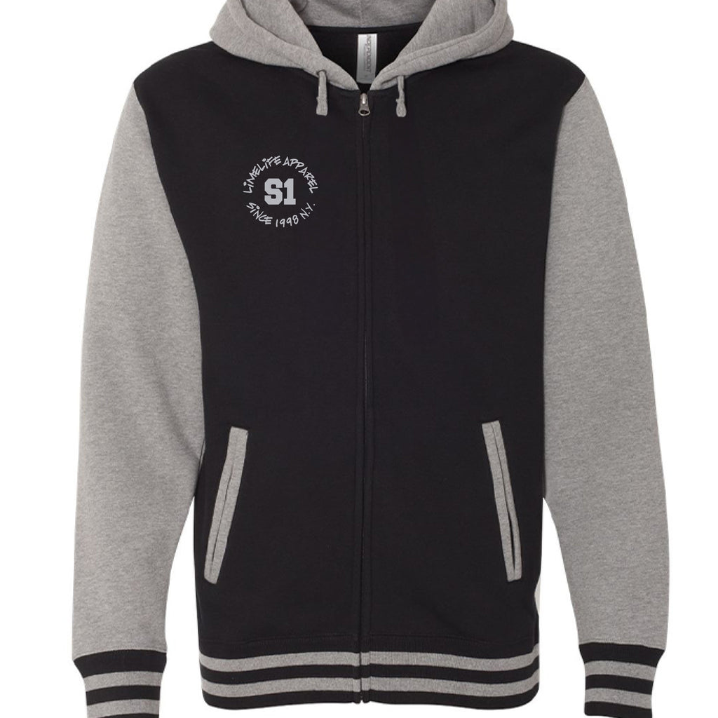 Black/ Gunmetal Heather - FRONT