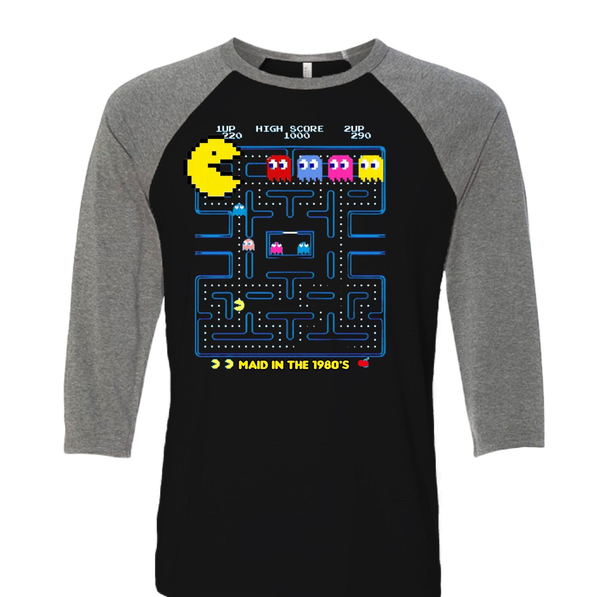 PAC MAN RETRO T - SHIRT - One Spot Deals