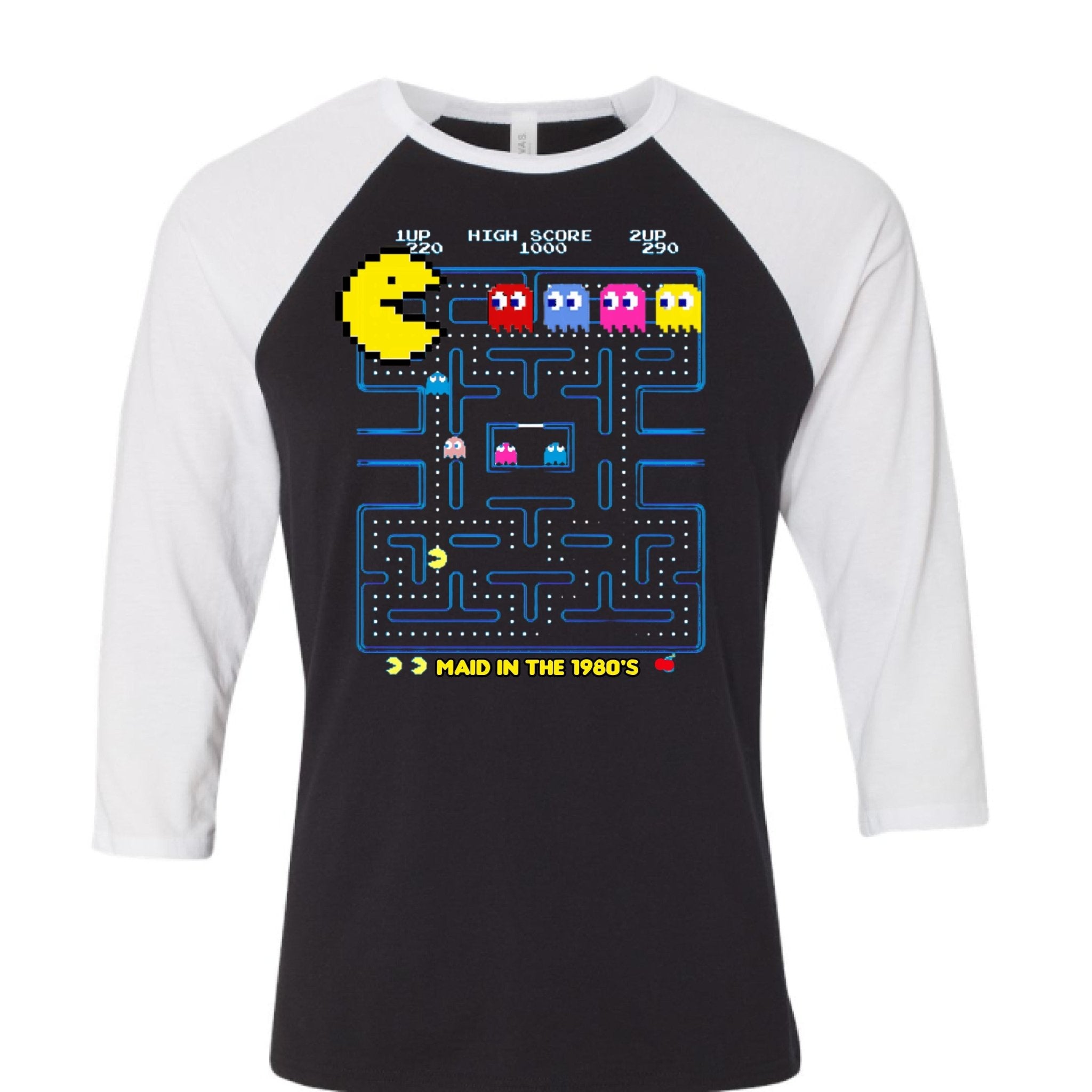 PAC MAN RETRO T - SHIRT - One Spot Deals