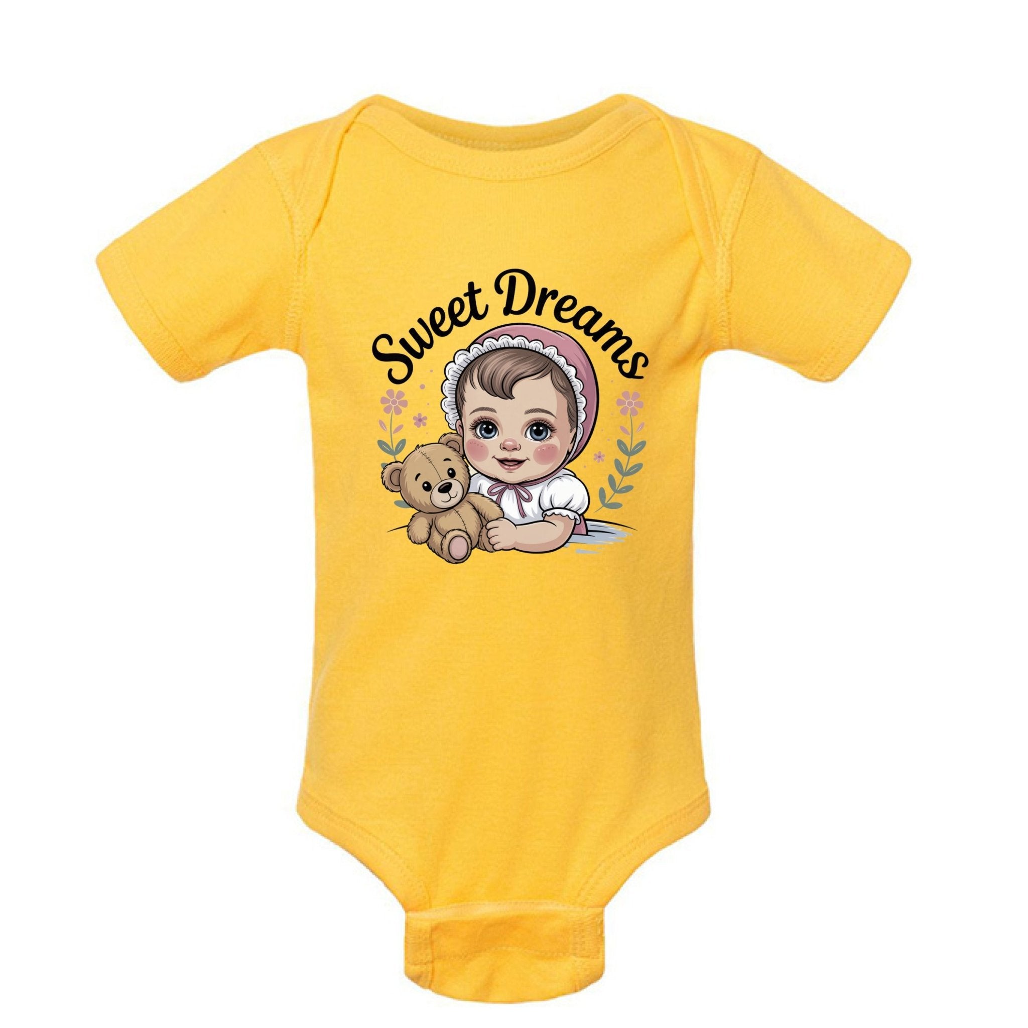 SWEET DREAMS ONESIE BABY GIRL - One Spot Deals