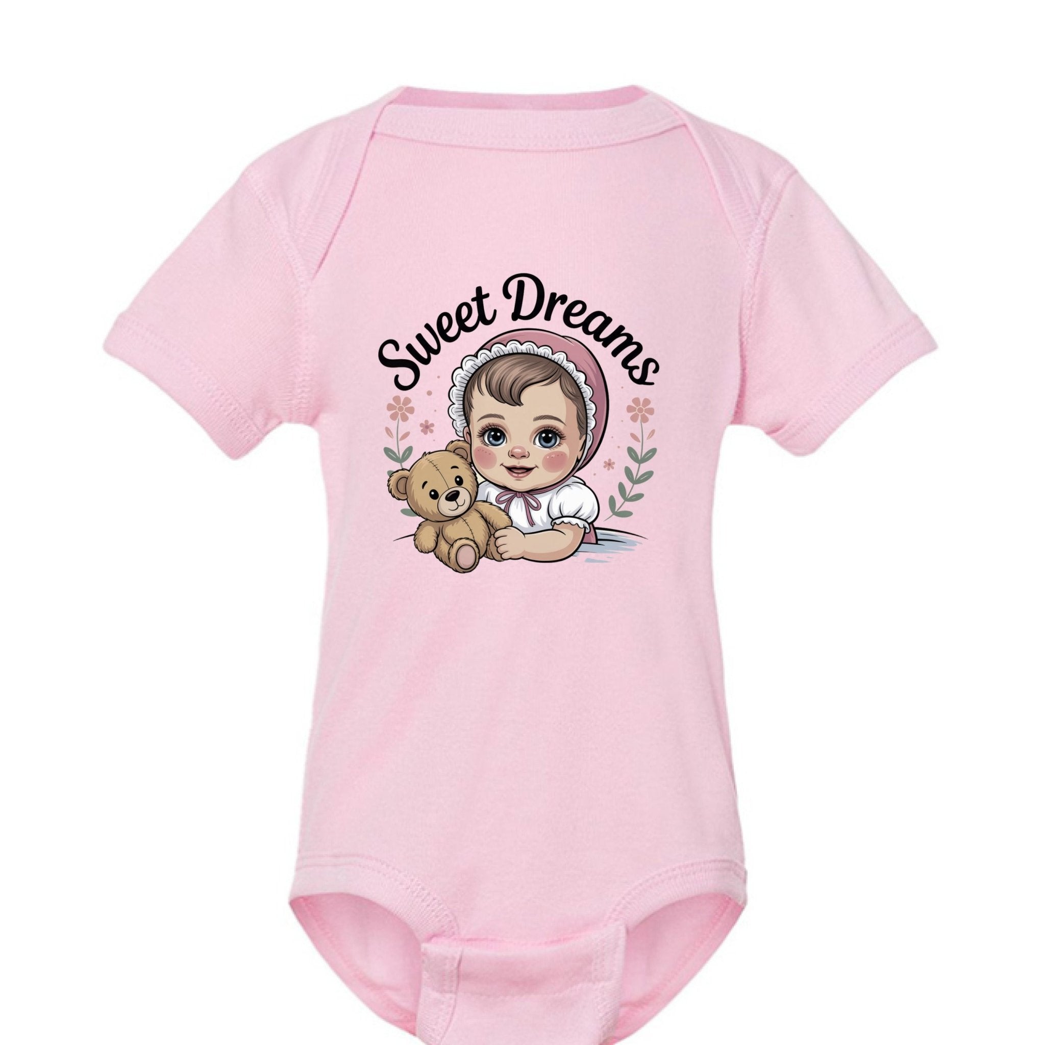 SWEET DREAMS ONESIE BABY GIRL - One Spot Deals