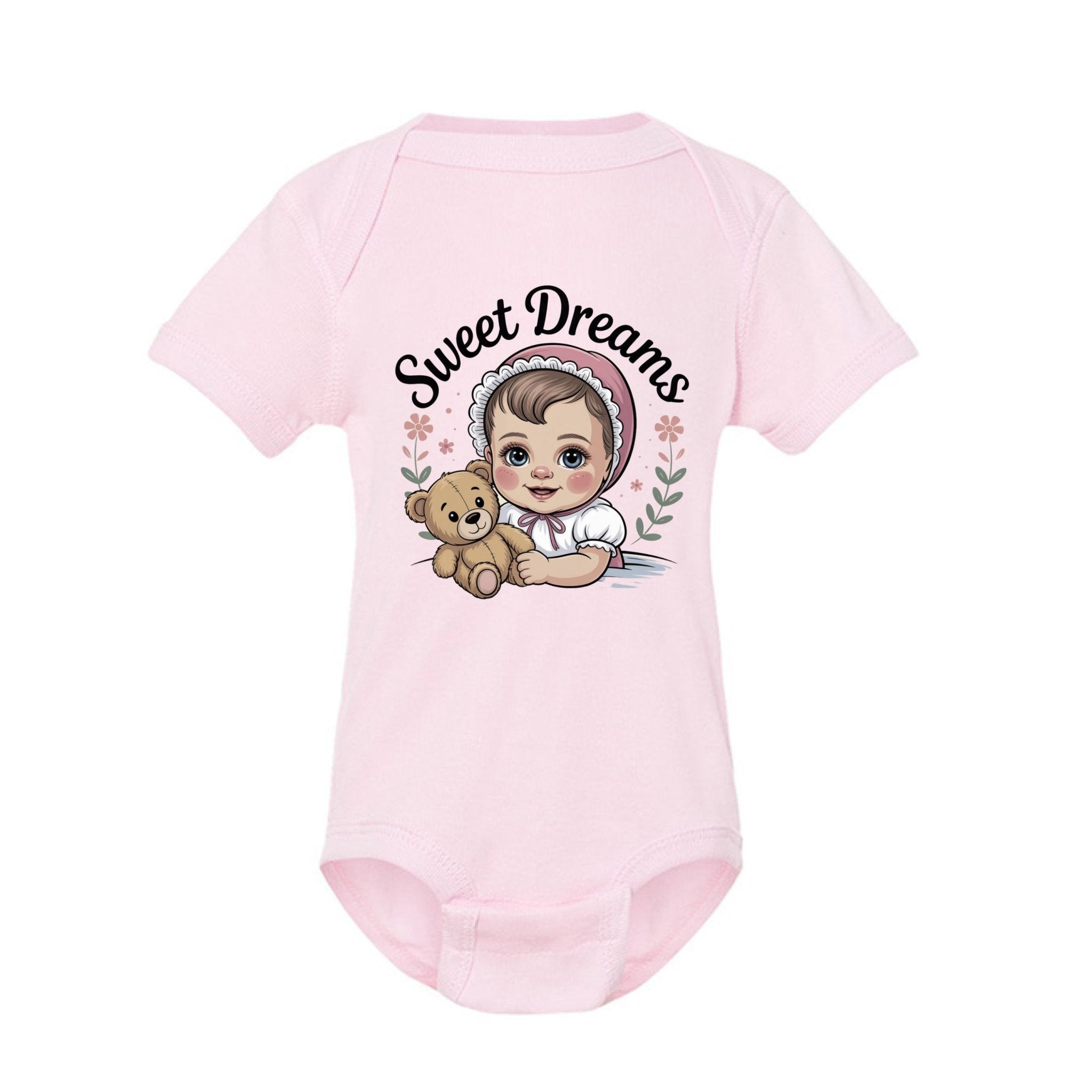 SWEET DREAMS ONESIE BABY GIRL - One Spot Deals