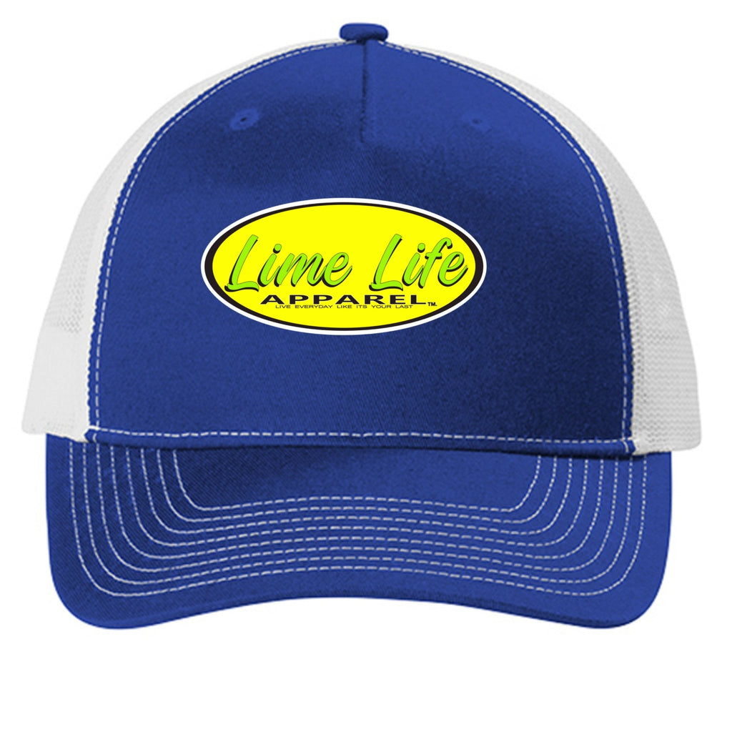 TRUCKER HAT LIME LIFE LOGO - One Spot Deals